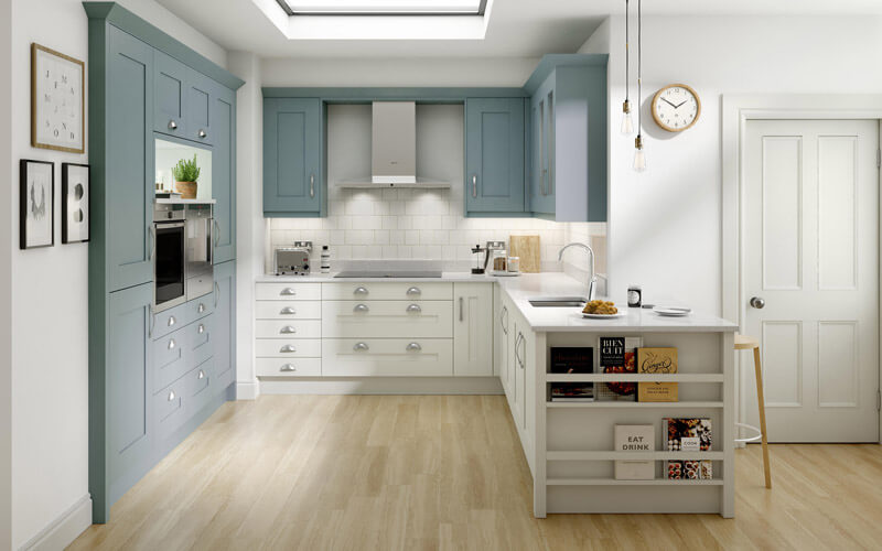 Alchemy | Milbourne Painted Shaker Kitchen | Second Nature Kitchens