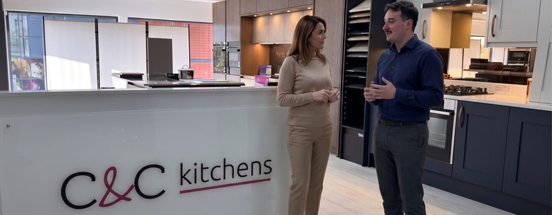 Visit the C and C Kitchens showroom in Cheshunt, Hertfordshire