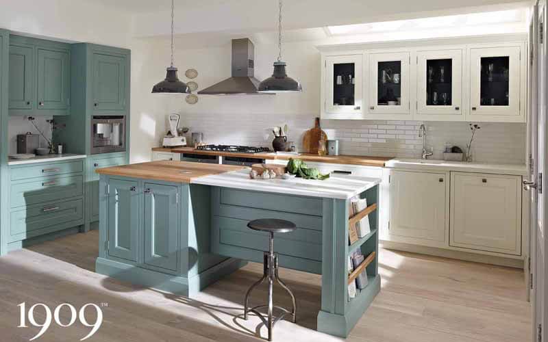 1909 Kitchens | Quarter Round | Painted Shaker Kitchens