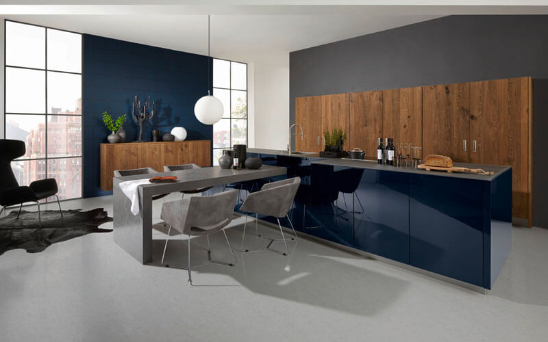 Nolte Kitchens | Legno Handleless Kitchen | German Kitchens