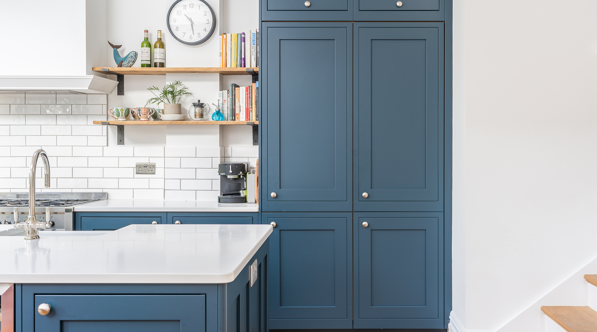 C&C kitchens Hertfordshire - 1909 Kitchens Shaker Hartforth Blue