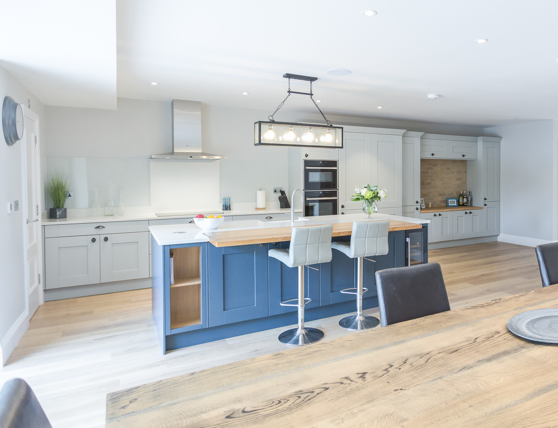 C&C kitchens Hertfordshire - Milbourne Hartforth Blue & Partridge Grey