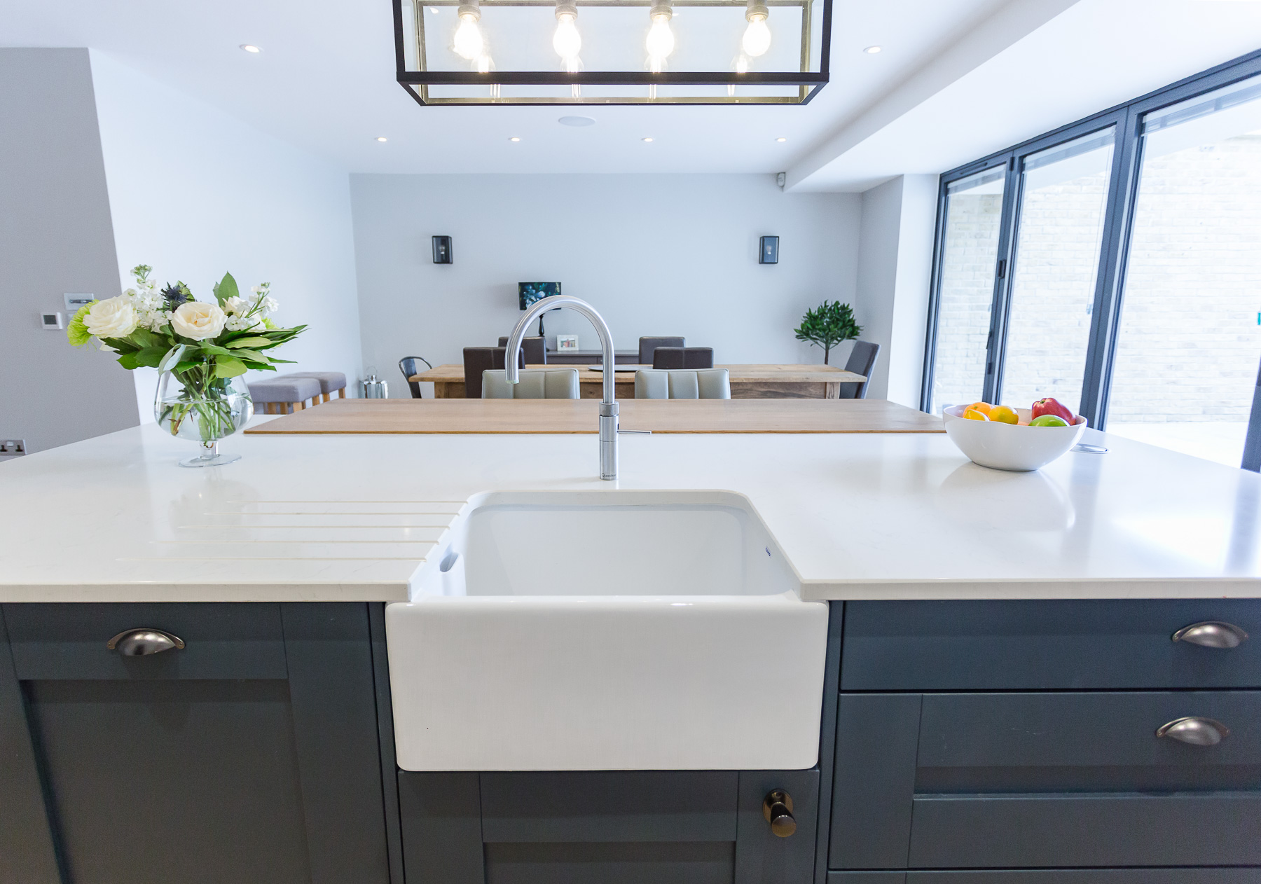 C&C kitchens Hertfordshire - Milbourne Hartforth Blue & Partridge Grey