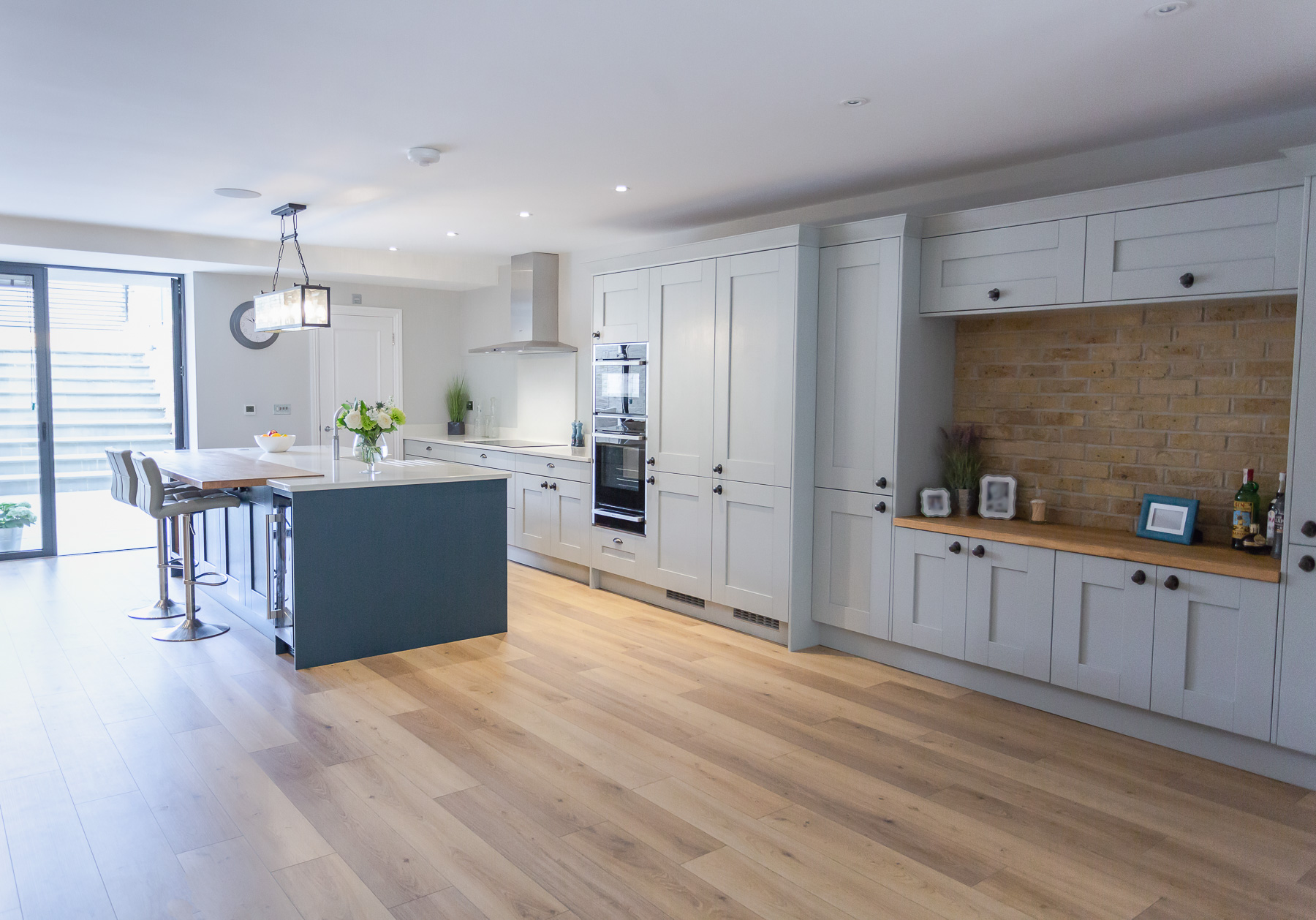 C&C kitchens Hertfordshire - Milbourne Hartforth Blue & Partridge Grey