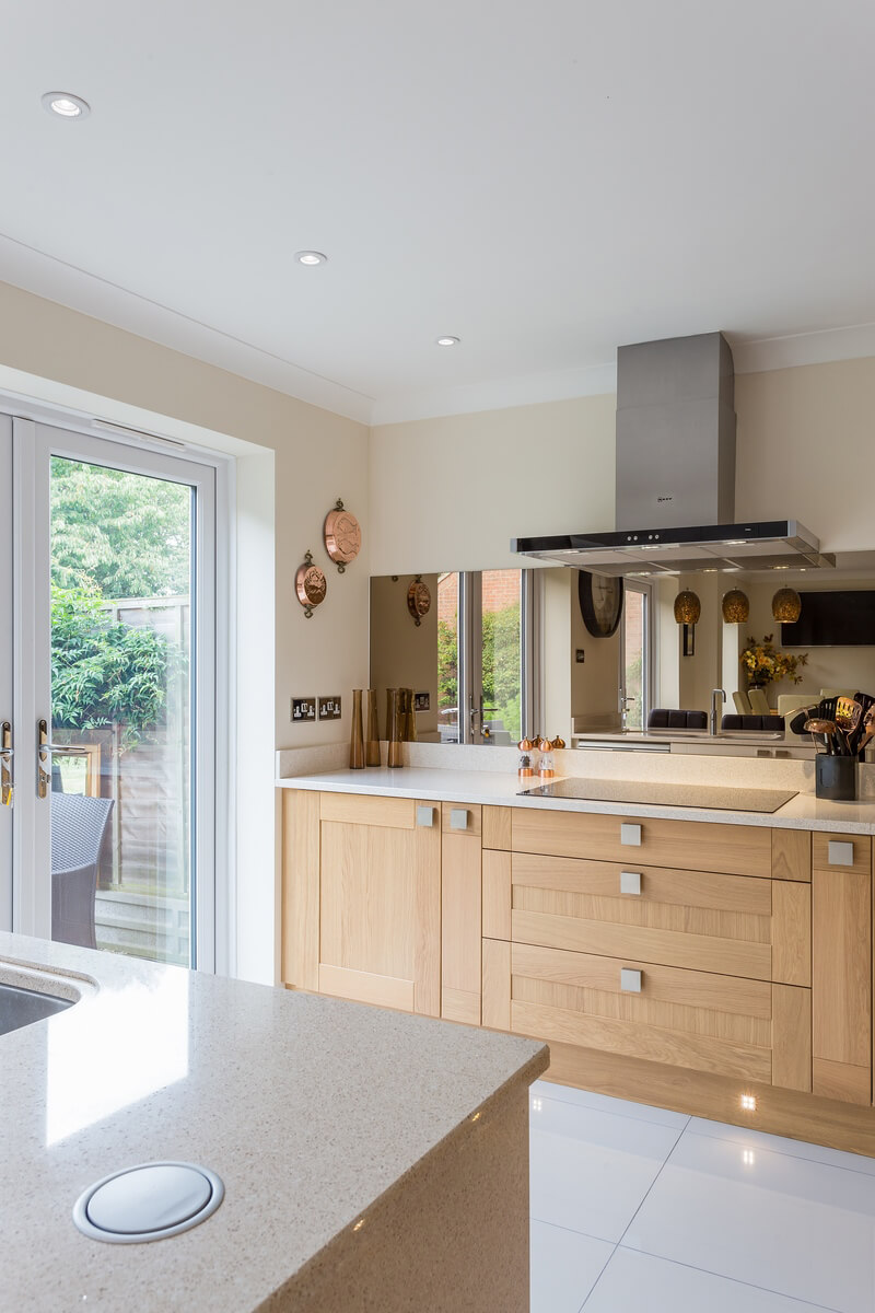 C&C kitchens Hertfordshire - Pendle Oak & Cream Shaker