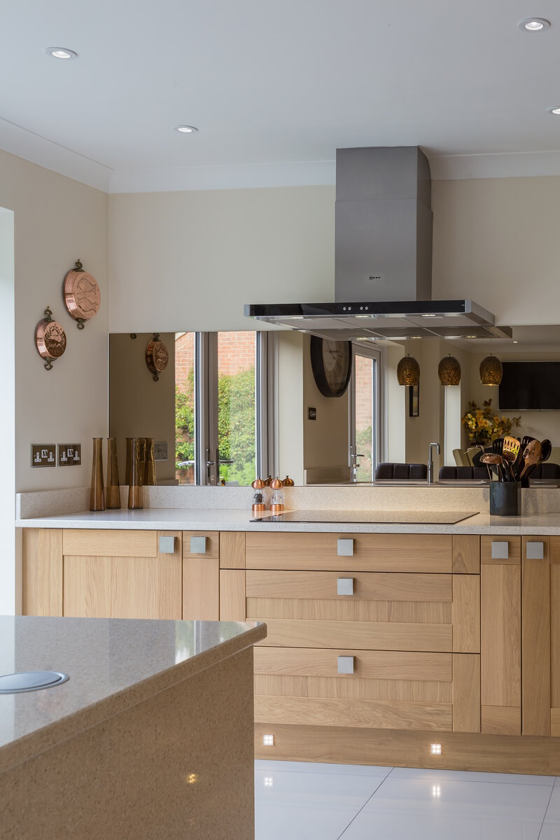 C&C kitchens Hertfordshire - Pendle Oak & Cream Shaker